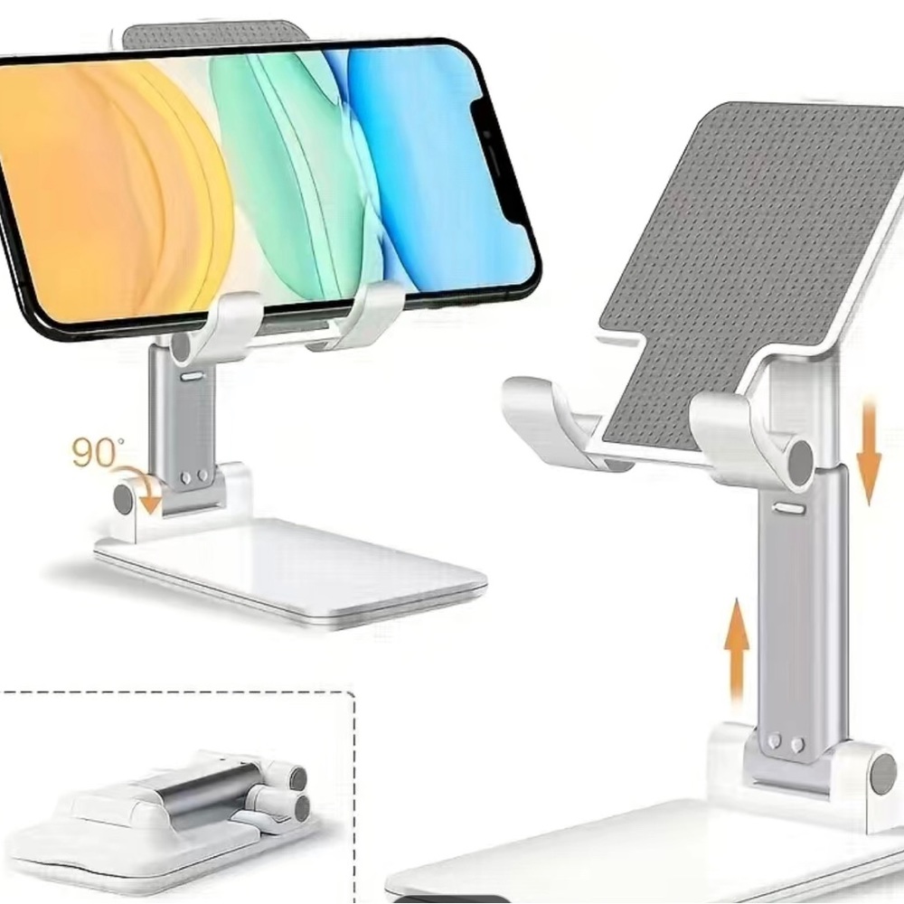 🏷️ Adjustable & Foldable Cell Phone Holder.